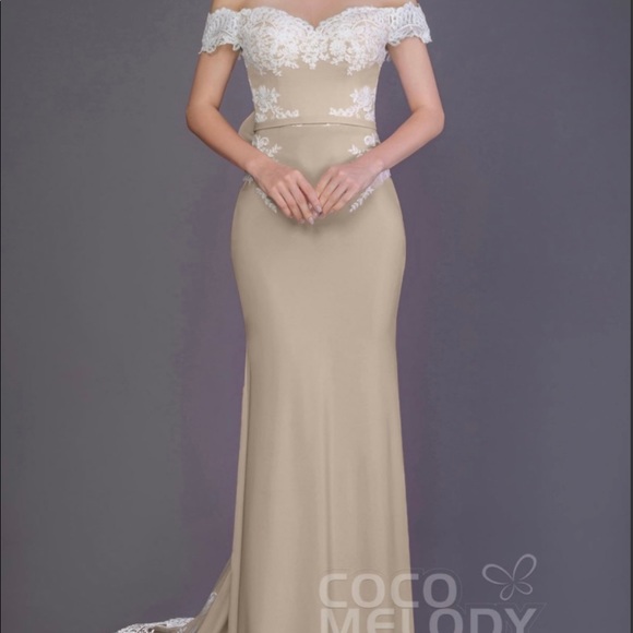 Mermaid Sweep Train Dress Bridesmaids(4) - Picture 7 of 10